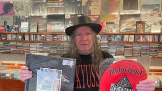PASSION: Mick Bishop now runs Market Hall Records in The Shambles in Worcester