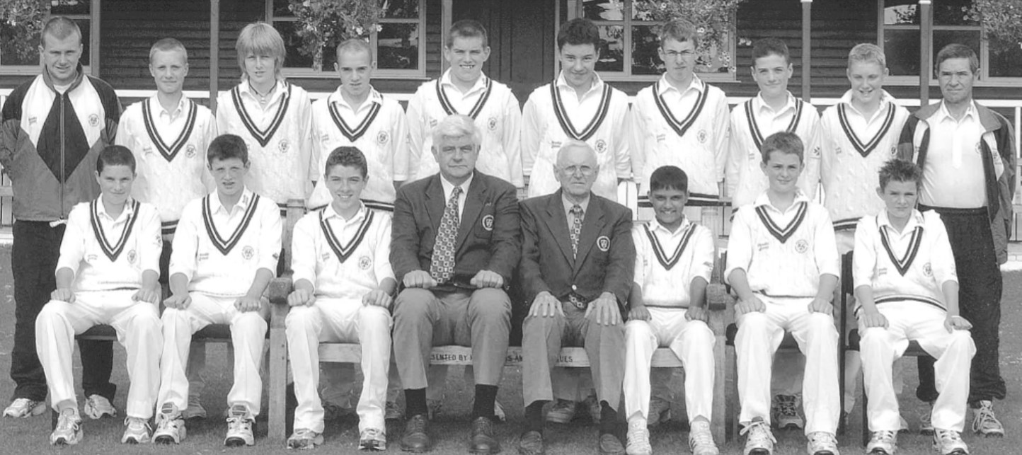 The Worcestershire Under-13s cricket team were in Taunton for a cricket festival in August 2003