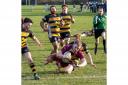 Action shots from Malvern RFC's 26-22 win over Shipston RF at Spring Lane