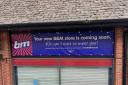 The sign that has appeared on the front of the former Wilko.