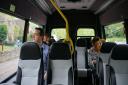 Inside one of the Robin minibuses which could soon be coming to the Berkeley Vale