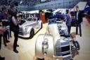 STAR: Admirers on the Morgan stand at the Geneva Motor Show. Picture: Morgan Motor