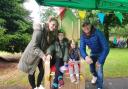 Celebrating the Queen's Jubilee last year in Malvern were Jem Pearson with Freddie, 9, Alice, 4, and Ben Pearson