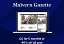 Subscribe to Malvern Gazette in our flash sale