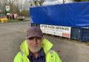 Cllr Martin Allen is 'disgusted' the trailer is blocking disabled parking bays