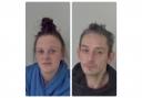 Shoplifters Natalie Cull and Mark Spragg have been sentenced