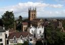 Walkers will be able to learn about the history of Great Malvern Priory