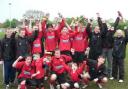 AFC Malvern celebrate after winning silverware last season - now the new season is almost upon us