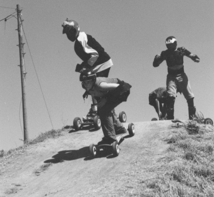 Youngsters enjoying themselves at the Out to Grass mountain board centre, in Cradley in August 2003, when the centre was under threat of closure