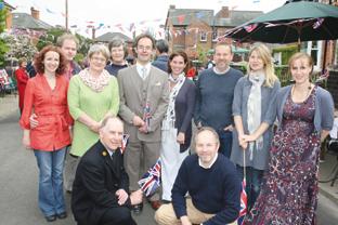 The organising committee of Gilbert Road Malvern Street Party