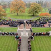 REMEMBRANCE: Malvern College remembrance. Picture: @malverncollege