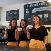 Michelle Jenkins, Claire Dockerill and Christina Evans at Sunbeams