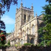 Great Malvern Priory was almost certainly built within the Saxon manor of Baldenhall