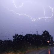 There is a yellow weather warning for thunderstorms in place for south Worcestershire