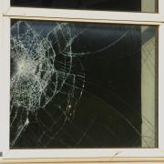Spencer broke a window in Malvern