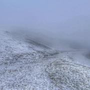 FLASHBACK: The Malvern Hills in the snow in 2022.