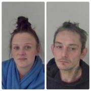 Shoplifters Natalie Cull and Mark Spragg have been sentenced