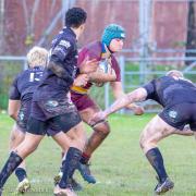 Action shots from Malvern RFC's two home games, with the firsts and seconds both in action