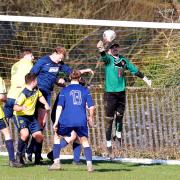 Action shots from Welland's 4-3 win over Holme Lacy Reserves at the Pavilion Welland