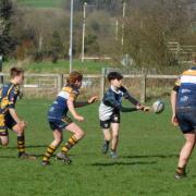 Action shots from Upton U14s 28-0 win at Worcester U14s