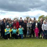 The country walk around Colwall in aid of Bowel Cancer UK and in memory of Hollie Jane Hill