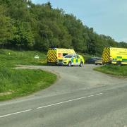 Police cars and ambulance spotted on busy Malvern road