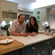 NEW: Gary and Jane Williams in their extended showroom