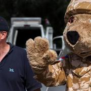 WALK: Tim Kidwell and Hero the Bear