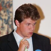 Tory candidate Joe Smith looks concerned.