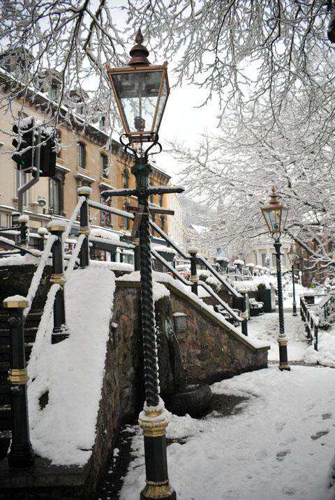 Snow in Malvern