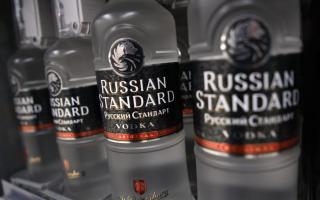 Stores have stopped selling Russian goods. (PA)