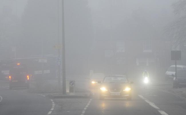 Temperatures drop as fog hits Worcester tonight