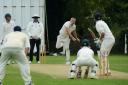James Wagstaff bowls for Colwall