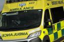 A man has been taken to hospital this afternoon after a crash in Malvern