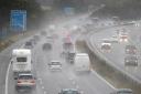 Calls for motorway speed limits to be cut in certain weather. (PA)
