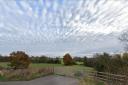 HOMES: The land off the A4104 near Upton Marina where up to 70 homes could be built