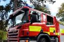 Fire crews were called to a burning smell in Malvern
