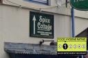 Spice Cottage Restaurant and Takeaway were given a one star hygiene rating.