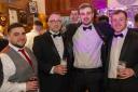 Players celebrate at rugby club's end of season awards