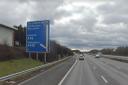There'll be a lane closure on the M5 next week