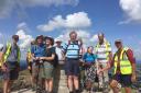 Walkers at the Worcstershire Beacon