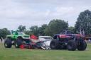 Monster trucks at Truckfest West Midlands in Malvern