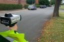 CAUGHT: Malvern Police were seen with speed cameras.