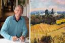 An exhibition of David Birtwhistle paintings is taking place at Malvern Library