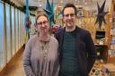 Anna Brook and Chris Marks of Iapetus Gallery in Malvern
