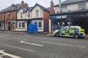 Live updates as blue tent and police cordon outside pub