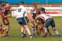 Action shots from Malvern's 43-13 home defeat to Moseley Oak
