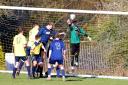 Action shots from Welland's 4-3 win over Holme Lacy Reserves at the Pavilion Welland
