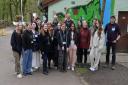 Students from the University of Bolton created the art worsk