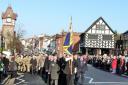 Ledbury Remembrance Sunday-Pictures by Andy Ward.
